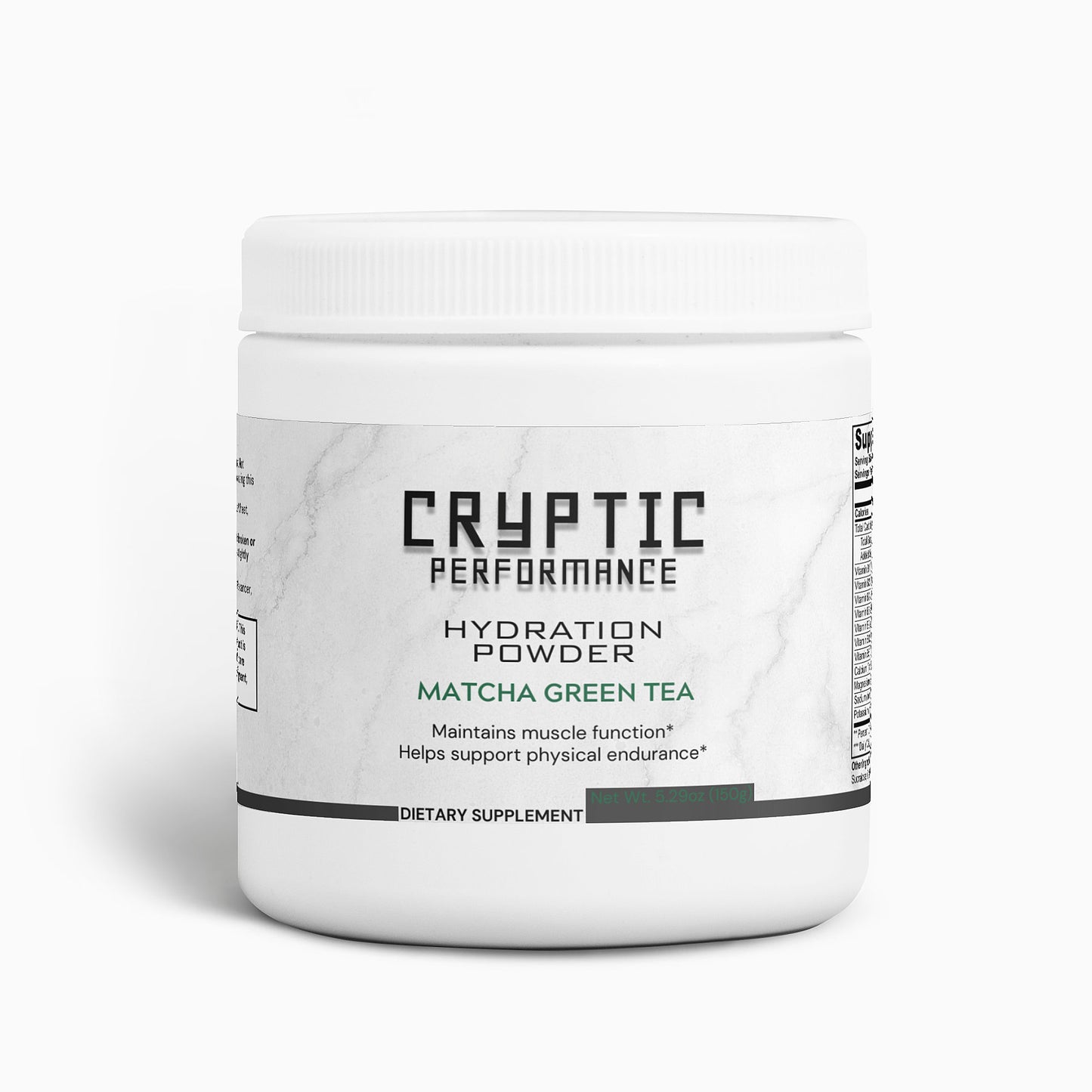 Hydration Powder (Matcha Green Tea)